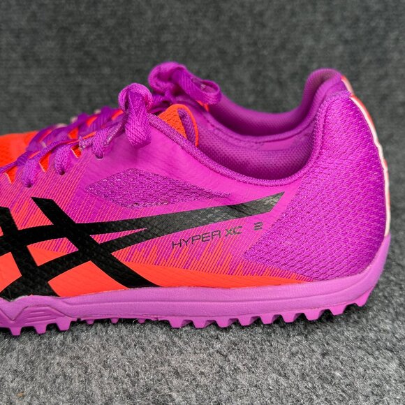 Asics Hyper XC 2 Running Shoes Women's Size 7.5 Purple Cross Country Track Spike - Picture 5 of 12